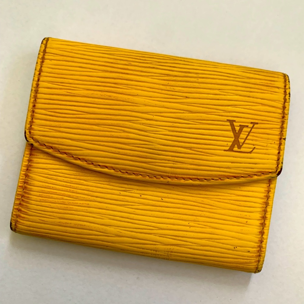 Vintage Louis Vuitton Epi Leather Porte Coin Purse